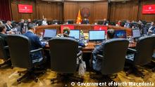Sitzung der mazedonischen Regierung, Skopje, 20.05.2022
Copyright: Government of North Macedonia