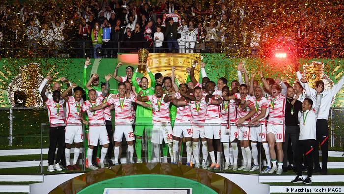 Leipzig celebrate title win