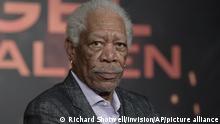 16.08.2019
Morgan Freeman attends a photo call for Angel Has Fallen at the Four Seasons Hotel on Friday, Aug. 16, 2019, in Los Angeles. (Photo by Richard Shotwell/Invision/AP)
