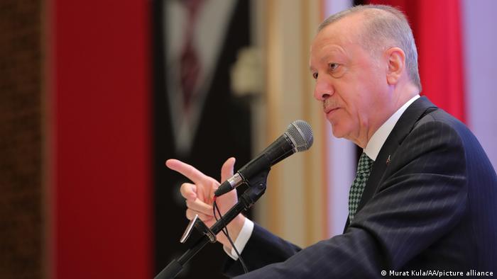 رجب طیب اردوغان، رئیس جمهوری ترکیه و شرط‌های موافقت با عضویت سوئد و فنلاند در ناتو