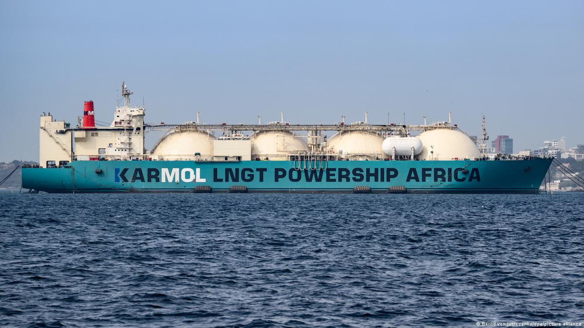 Afrika Gas LNG-Tanker im Senegal