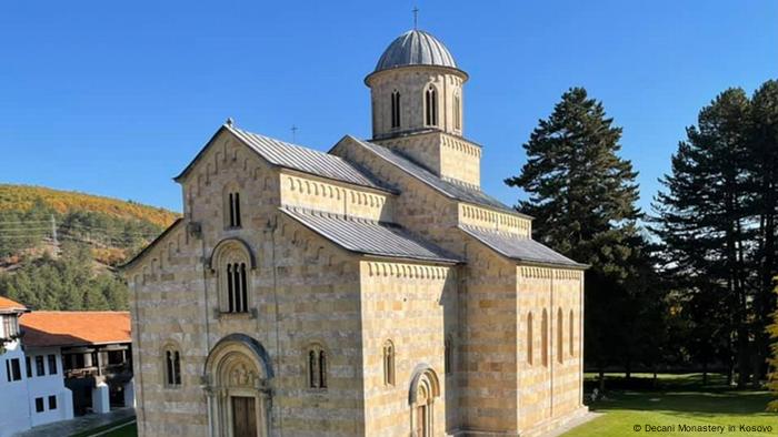 Decani Monastery in western Kosovo