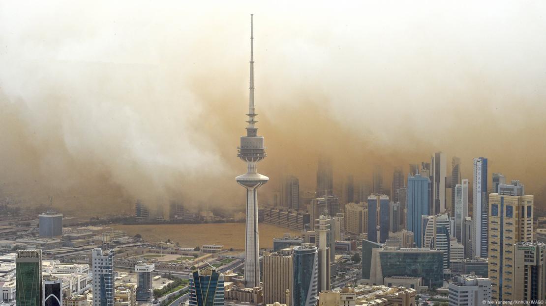 Tempestade de areia no Kuwait