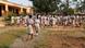 Students assemble on their school compound on the first day of the reopening of schools in Accra, Ghana, on January 18, 2021 Students assemble on their school compound on the first day of the reopening of schools in Accra, Ghana, on January 18, 2021