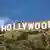 Der Hollywood-Schriftzug auf dem Hügel in Los Angeles.