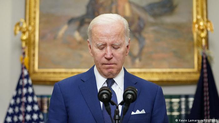 USA Washington | Ansprache Präsident Joe Biden nach Angriff auf Schule in Uvalde