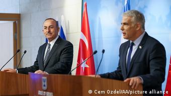 Μεβλούτ Τσαβούσογλου, Γιαίρ Λαπίντ στο Ισραήλ