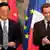 Hu Jintao and Nicolas Sarkozy