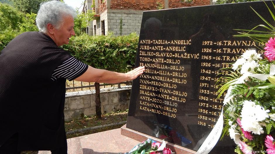 Gedenken an die Opfer von Kriegsverbrechen in Bosnien und Herzegowina
