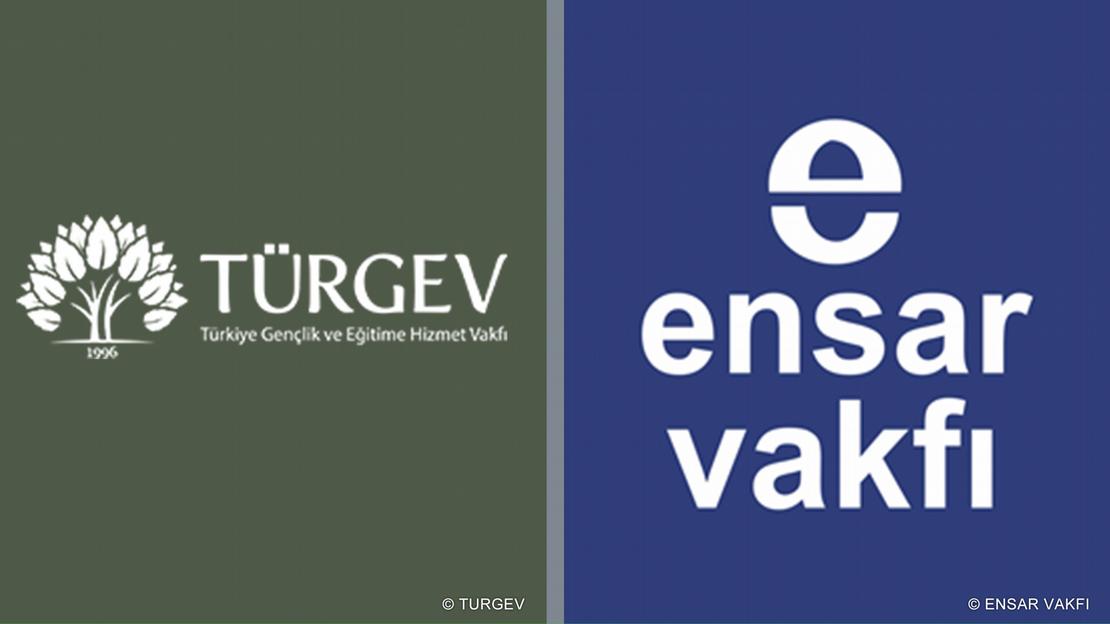 TÜRGEV ve Ensar Vakfı'nın logosu