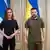 Ukraine-Krieg - Finnlands Ministerpräsidentin Marin in Kiew