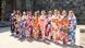Ukrainian evacuees wear kimono as part of a Japanese culture training day in Fukuoka City Ukrainian evacuees wear kimono as part of a Japanese culture training day in Fukuoka City