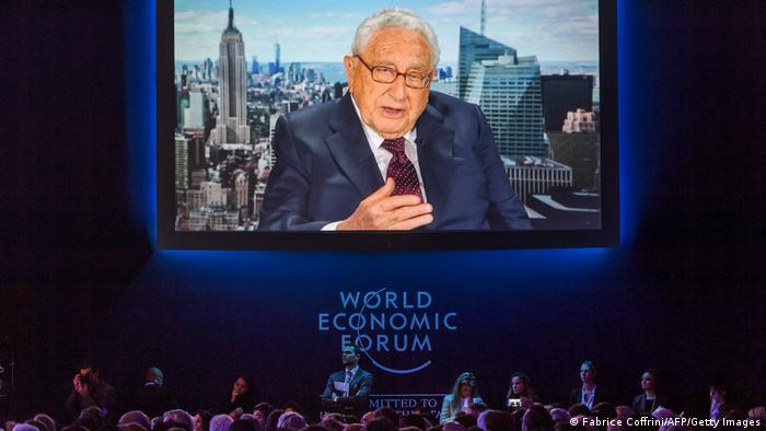 Schweiz Henry Kissinger WEF Davos 2017