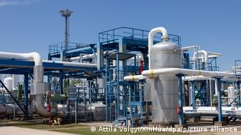 Ουγγαρία, δεξαμενές αποθήκευσης φυσικού αερίου