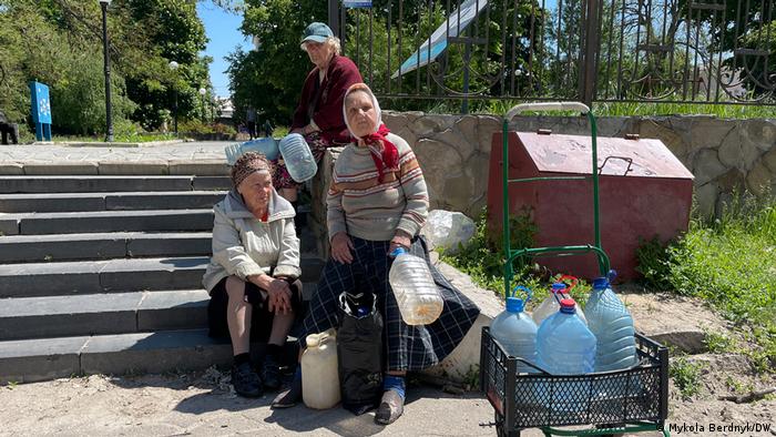 Ukraine | Krieg | Menschen aus Lyssytschansk