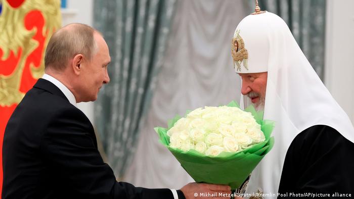 Руският президент Путин и патриарх Кирил