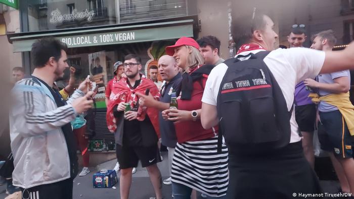 Paris hosting fans from Champions league finalist 