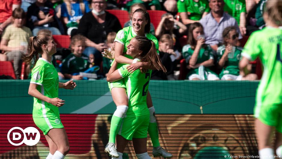 Wolfsburg gewann zum achten Mal in Folge den Deutschen Frauenpokal |  Sport |  Deutscher Fußball und wichtige internationale Sportnachrichten |  DW