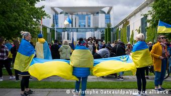 Διαδηλώσεις για την Ουκρανία στο Βερολίνο