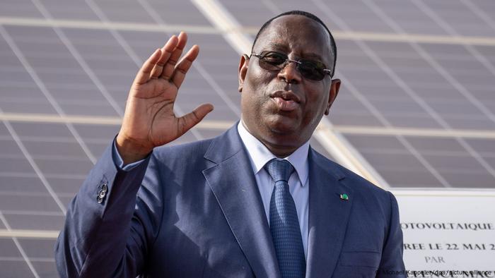 Senegalese President and chair of the African Union Macky Sall