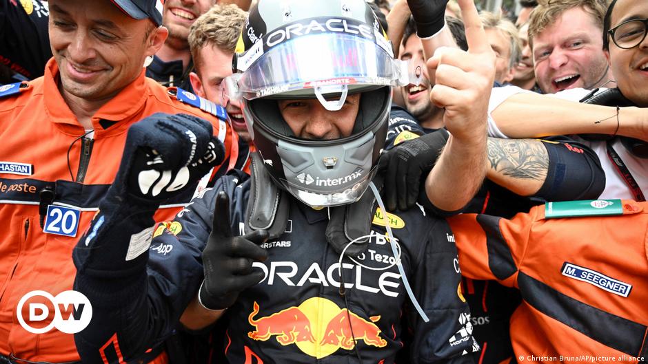 Sergio Perez gewinnt Chaos-Rennen in Monaco