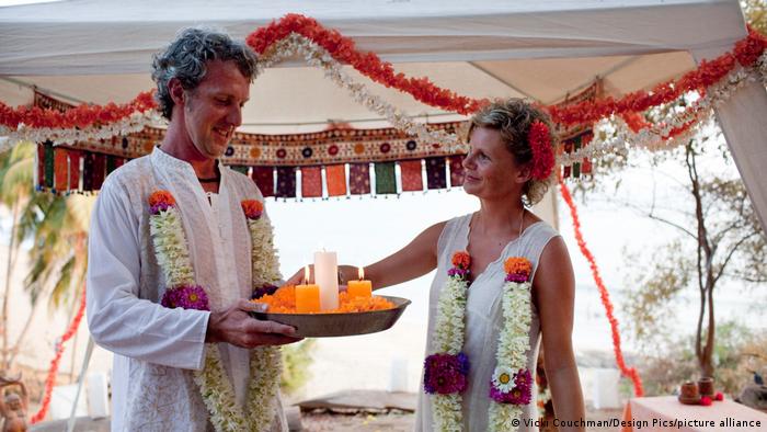 Indien spirituelle Hochzeit in Goa
