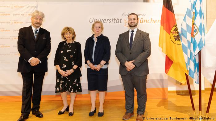 Deutschland Charlotte Knobloch und Zsolt Balla in der Hochschule der Bundeswehr in München