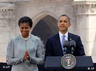 奥巴马夫妇在印度
