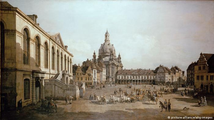 Dresden by Bernardo Bellotto (Canaletto), 1751