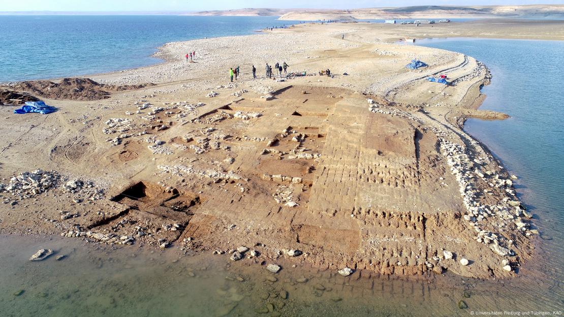 Seca de barragem no Iraque revelou cidade de 3.400 anos