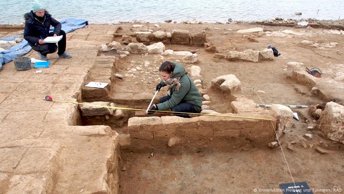 An archaeological site on the Tigris, Iraq