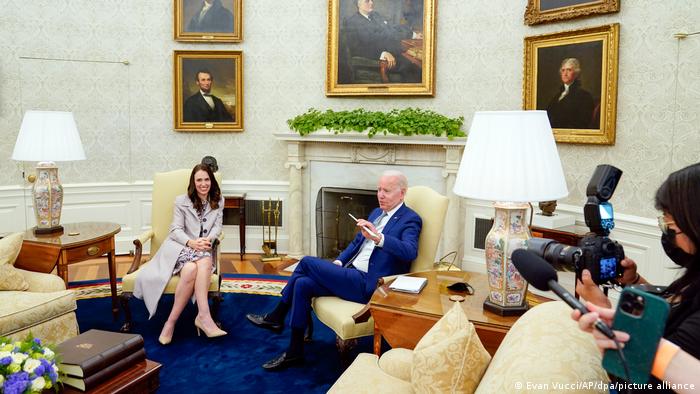 US-Präsident Biden empfängt neuseeländische Premierministerin