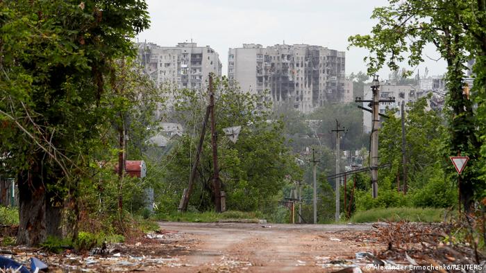 Ukraine - Zerstörung in Luhansk