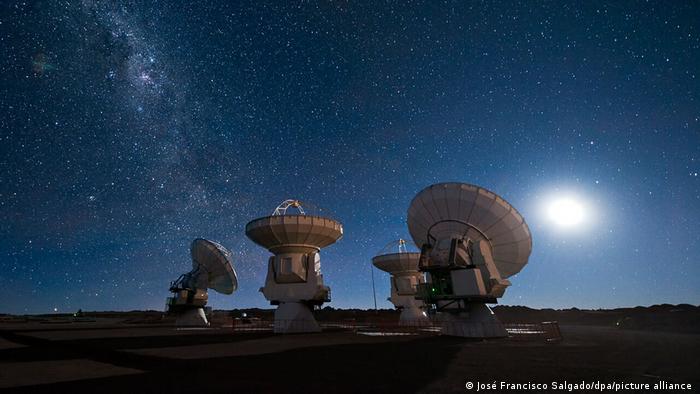 Observatorio del ALMA en Chile.