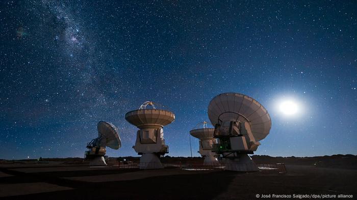 Observatorio del ALMA en Chile.