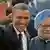 باراک اوباما به همراه مانموهان سینگ، نخست‌وزیر هند