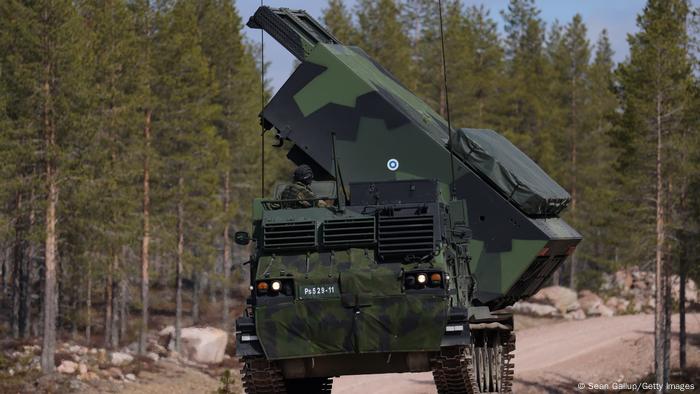 РСЗО M270 MLRS на вооружении у ВС Финляндии