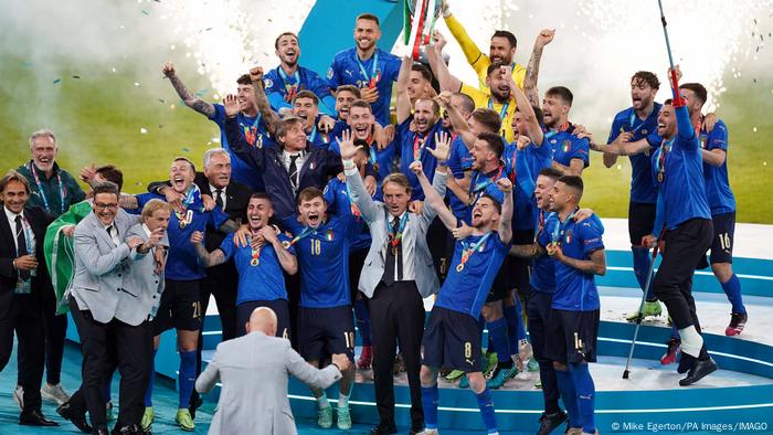 Italia celebra ganar la Eurocopa 2021