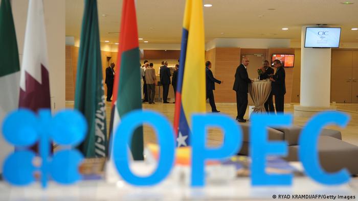 Foto del logo de la OPEP