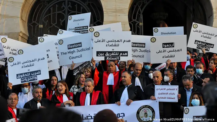 Tunesien I Protest tunesische Richter