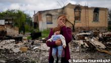 Фотохроника войны в Украине: 100 дней