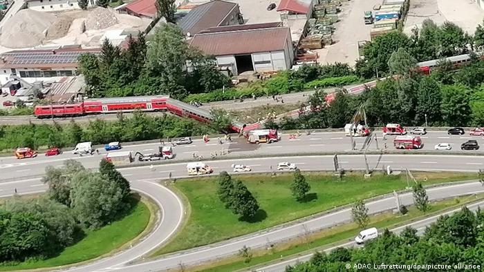 Deutschland | Tote bei Zugunglück in Oberbayern
