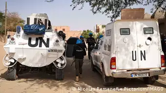Les casques bleus de l'ONU au Mali