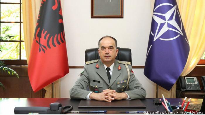 Albanien General Bajram Begaj, Generalstabschef der albanischen Streitkräfte