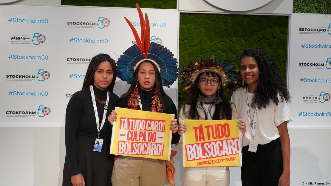 Jovens brasileiras na cúpula ambiental de Estocolmo