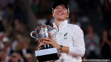 Two-time French Open champion Iga Swiatek has helped move young Poles toward taking up tennis. It has also helped push the government toward greater funding of tennis facilities and even a training center. 