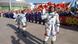 Foto de los astronautas chinos Chen Dong, Liu Yang y Cai Xuzhe Foto de los astronautas chinos Chen Dong, Liu Yang y Cai Xuzhe