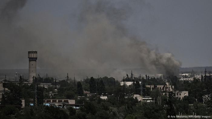 Combates en Severodonetsk.