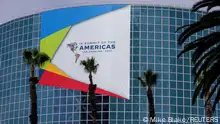 FILE PHOTO: Preparations continue as the United States prepares to host the Ninth Americas Summit in Los Angeles, U.S., June 5, 2022. REUTERS/Mike Blake/File Photo