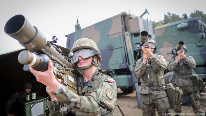 Nato Übungen Baltops 2016 PPZR Piorun Fugabwehrraketensystem